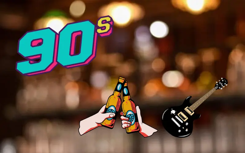 Authentic 90s Bar