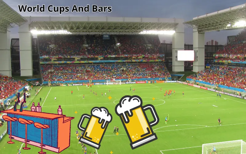 world cups and bars